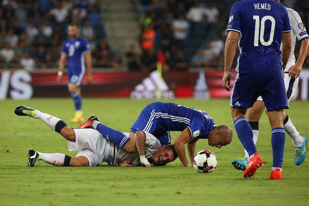 2 נבחרת ישראל נבחרת איטליה מוקדמות מונדיאל 2018